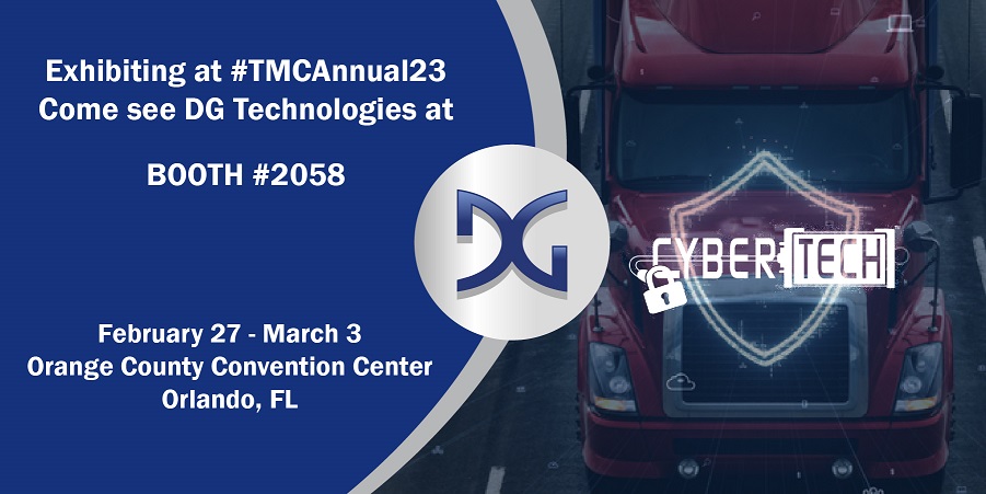 DG Technologies to Exhibit At TMC's Annual Meeting & Transportation Technology Exhibition