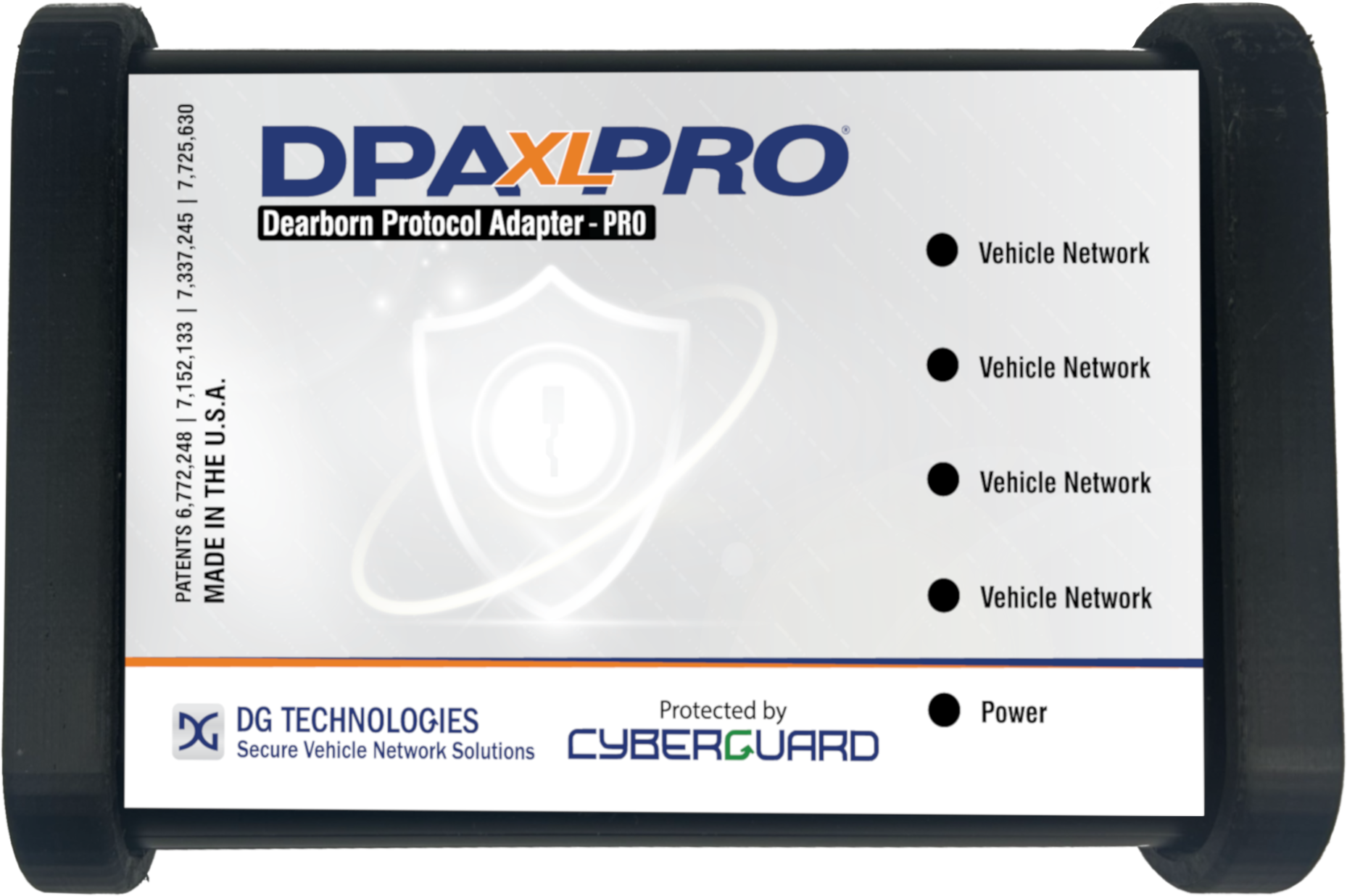 DPA XL PRO heavy duty diagnostic scan tool with DoIP: front end view