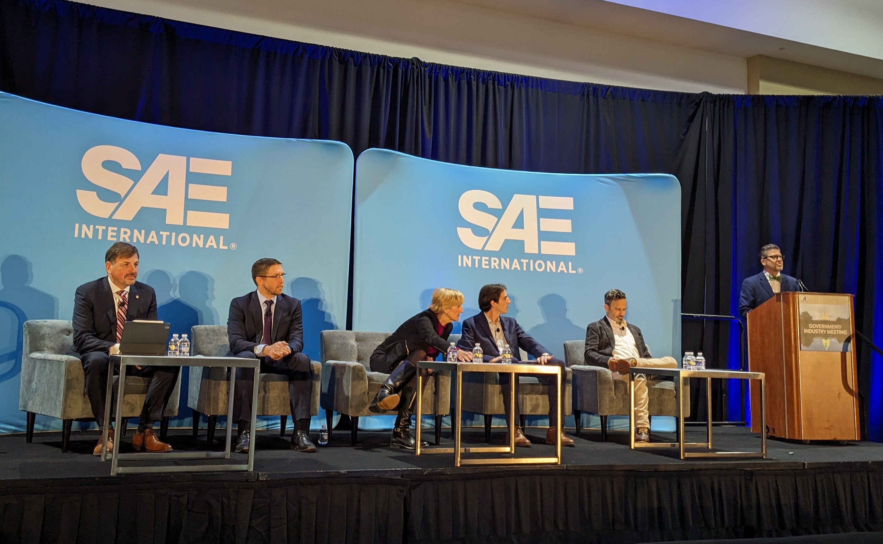 Mark Zachos at the SAE Government/Industry Meeting in Washington, DC