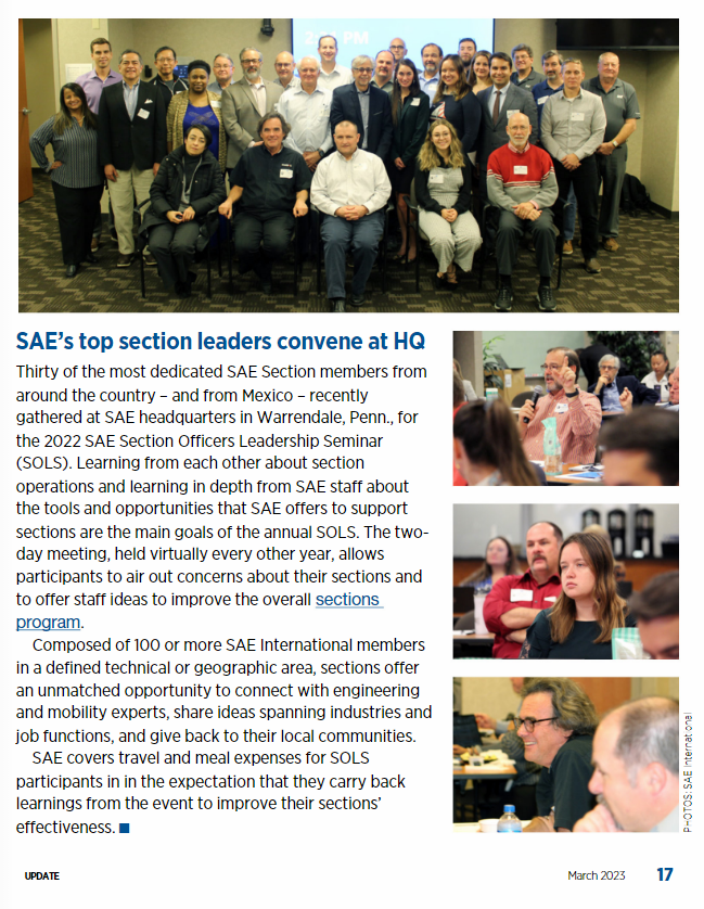 Mark Zachos in SAE March Digital Issue!