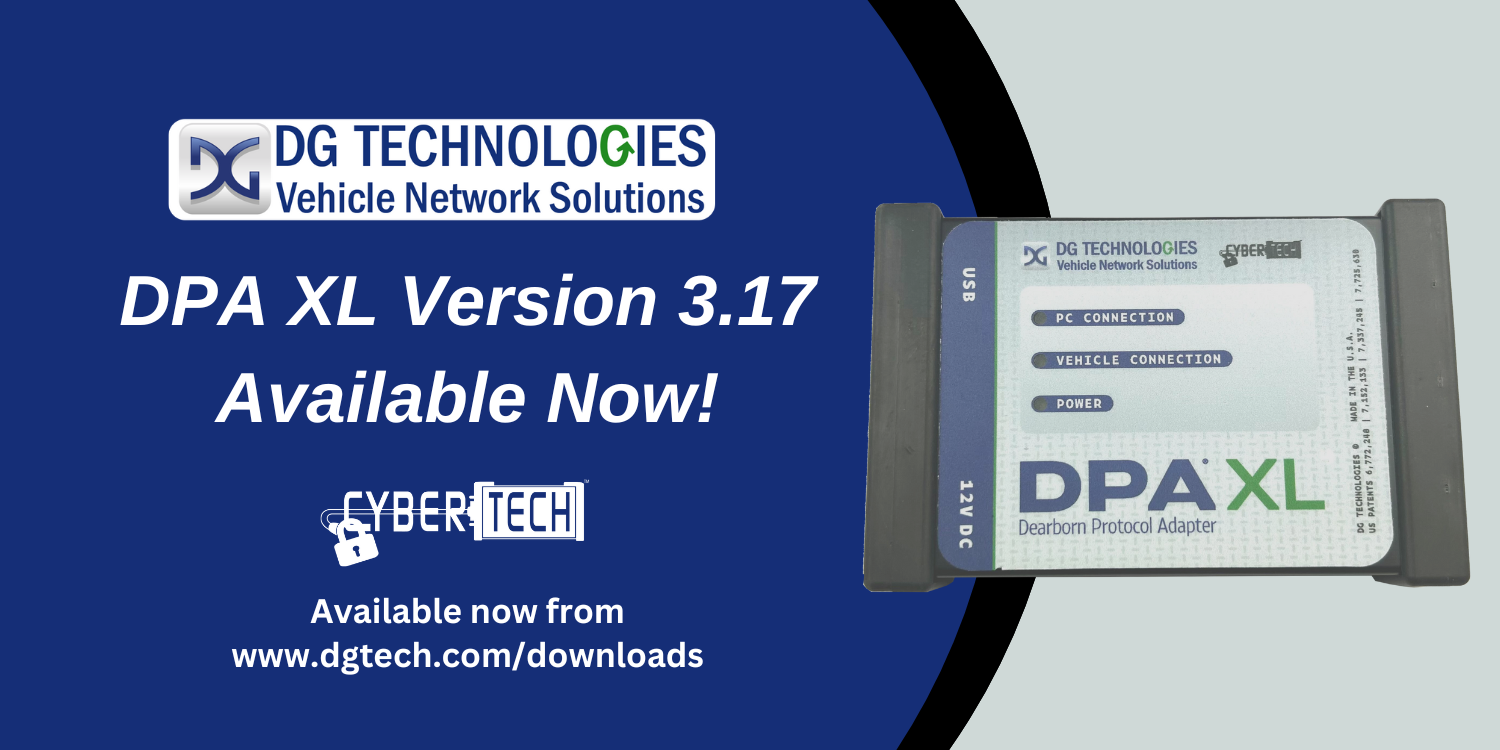 DPA XL Version 3.17 is now available for download. Graphic showing DPA XL product.
